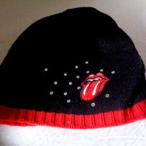 Rolling Stones Knit Ski Cap, Kids Size By Concept One Excellent condition